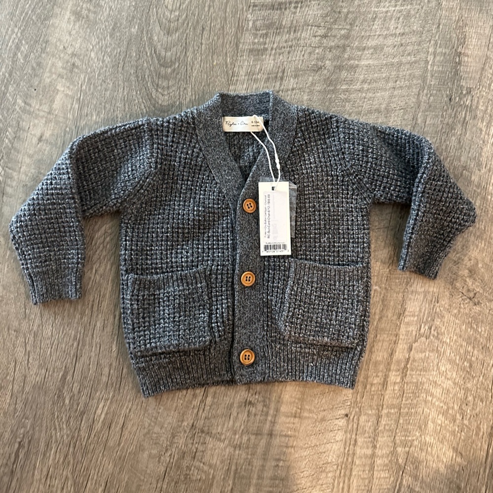 Rylee + Cru 6-12 month cardigan NWT